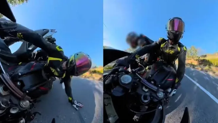 motociclista fue atropellado dos veces y los responsables huyeron sin auxiliarlo