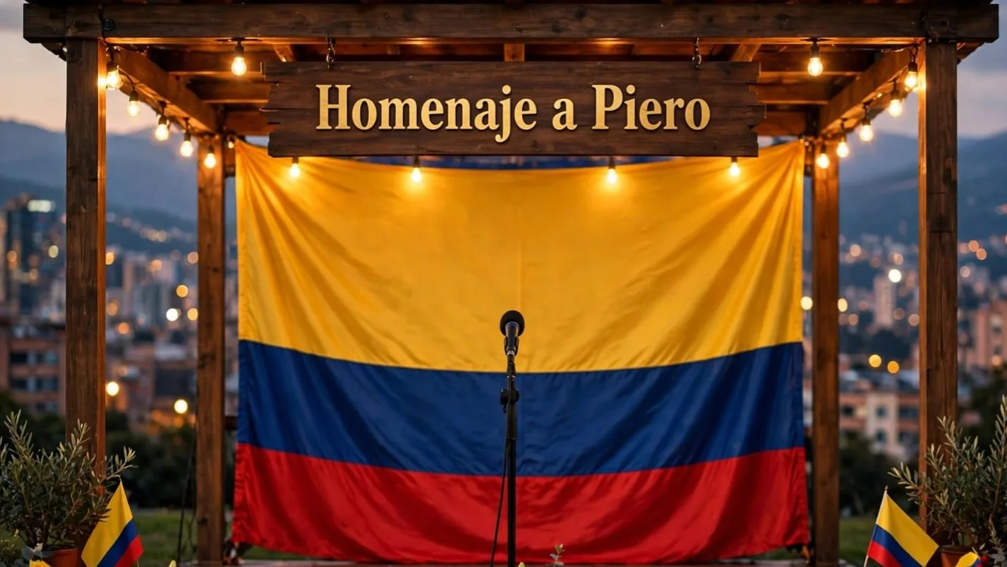 Así será el homenaje a Piero en Bogotá tras su fallecimiento en Buenos Aires