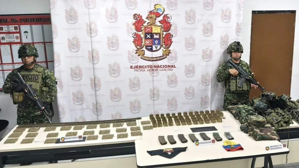 Incautan arsernal de guerra vinculado a Estructura Franco Benavides en Nariño