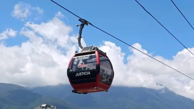 Sistema de cable aéreo alcanza avance del noventa y tres por ciento en su infraestructura