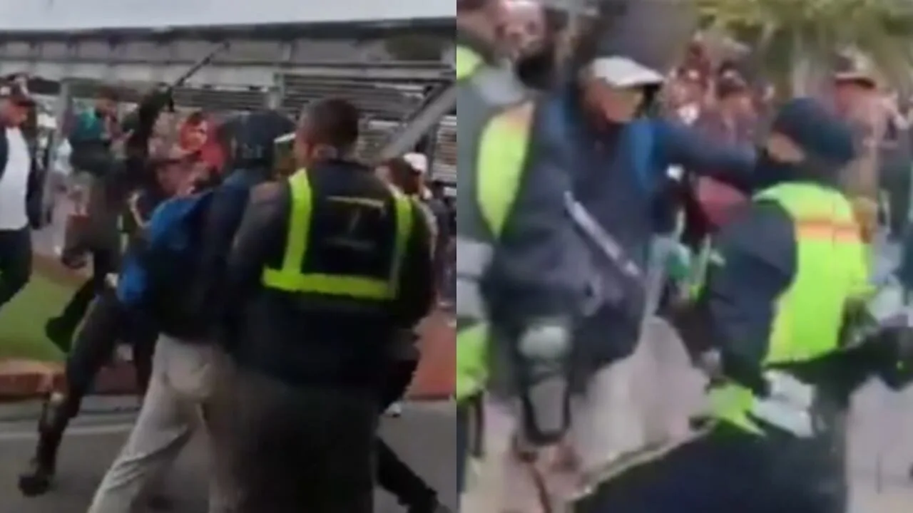 Violencia desbordada en TransMilenio: guardas enfrentan amenazas con armas blancas