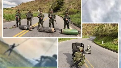 Neutralizan explosivo de 600 kilos en Cauca