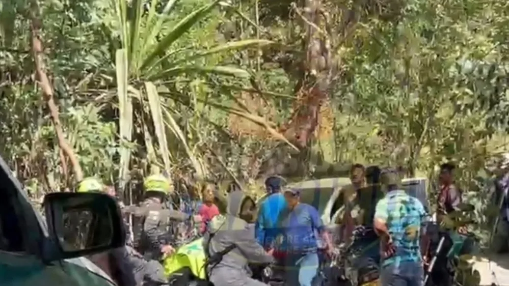 ¡Ojo conductores! Cerrada la vía en San Pedro de Cartago por operativo policial