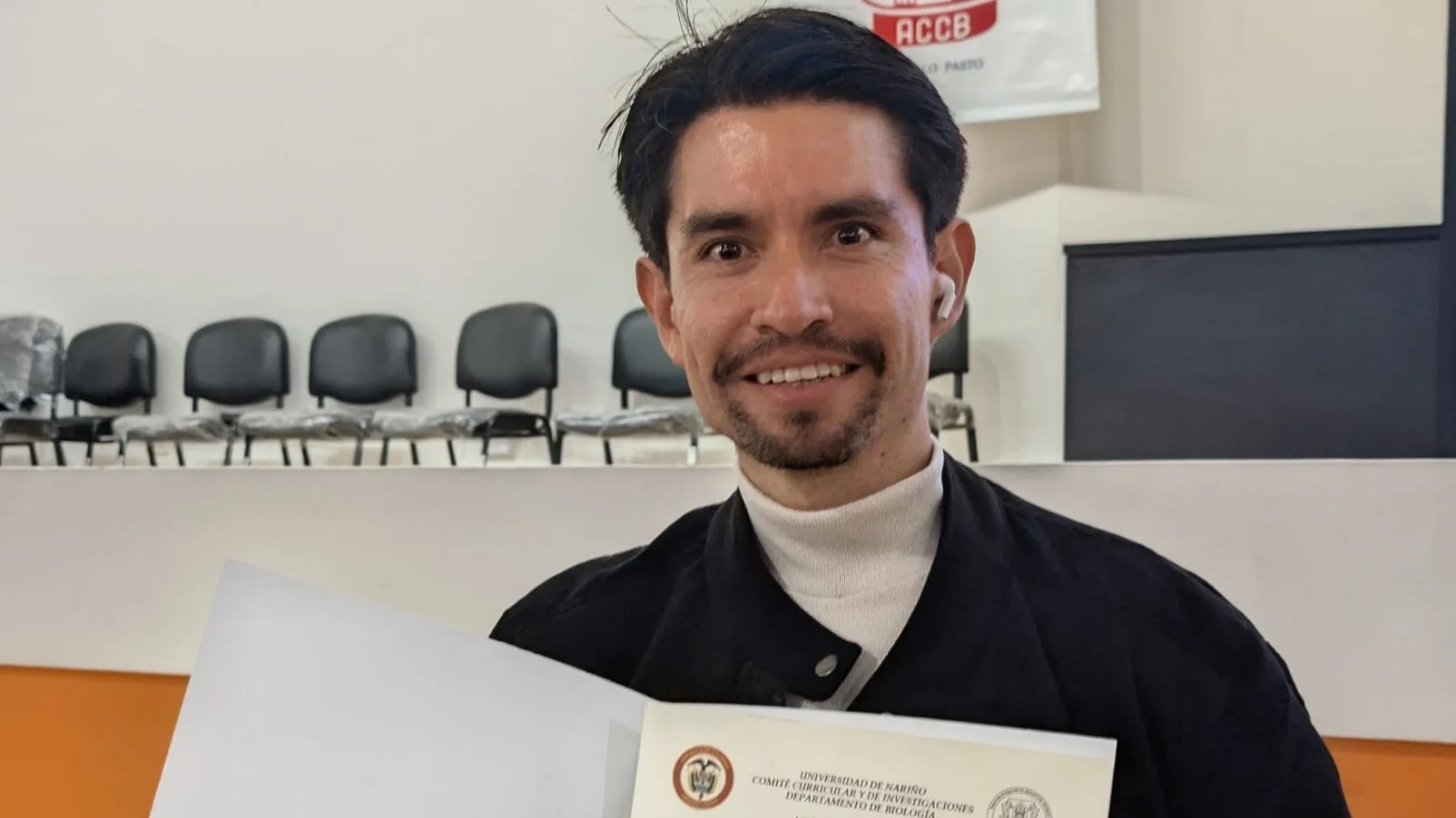 Juan Caguazango, con una trayectoria dedicada a la investigación biomédica