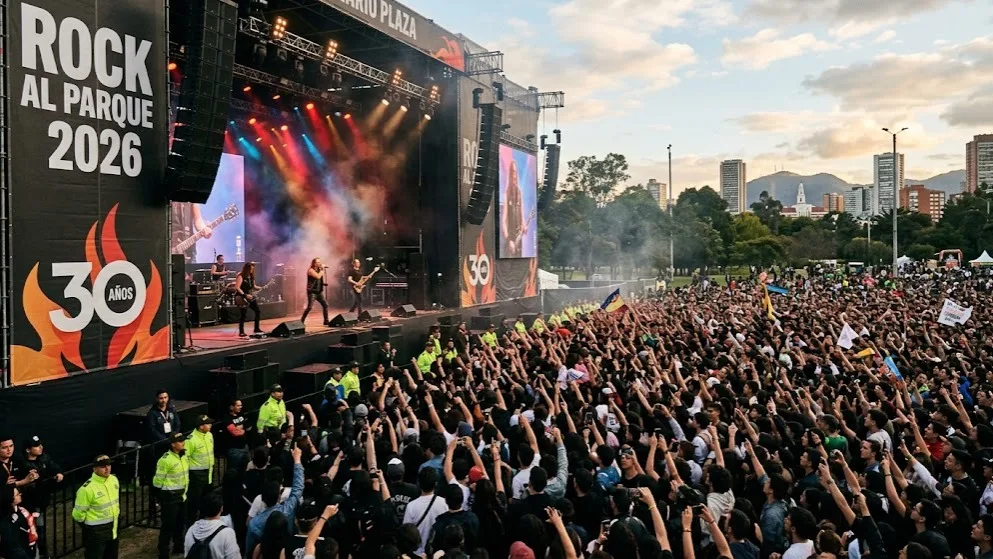 Rock al Parque 2026 arranca en Bogotá con cuatro escenarios y más de 60 agrupaciones