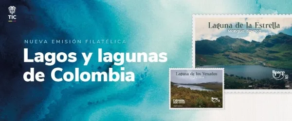 Nueva emisión filatélica inspirada en los lagos y lagunas.