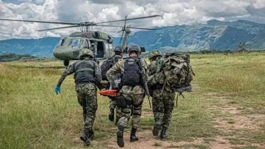 Ataque con drones en Cauca deja un militar muerto y cuatro uniformados heridos