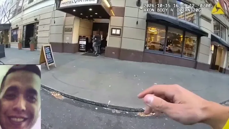 Revelan videos oficiales sobre una intervención policial frente a una agresión con arma