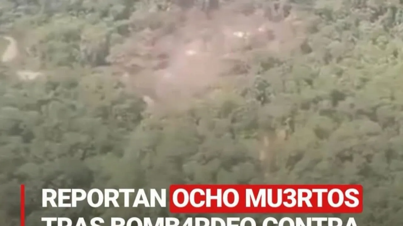 Cauca ¡Bombardeo en el suroccidente! Reportan ocho muertos del ELN