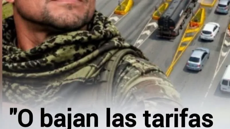 La advertencia quedó registrada en un video divulgado por el Canal 1. En la grabación.