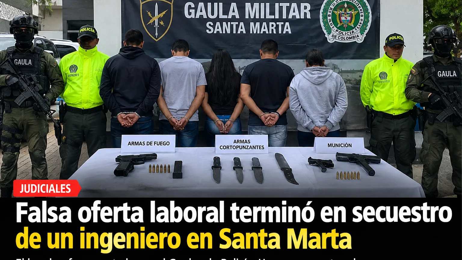 ¡Lo engañaron con una oferta de trabajo y terminó secuestrado! Exigían $50 millones