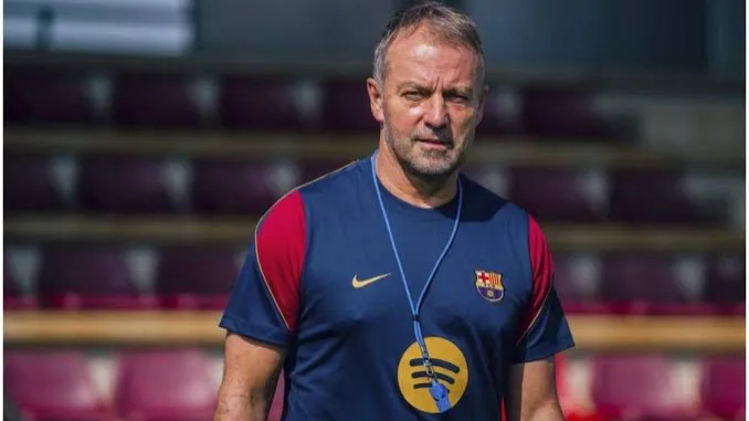 Hansi flick y su encuentro contra el alaves
