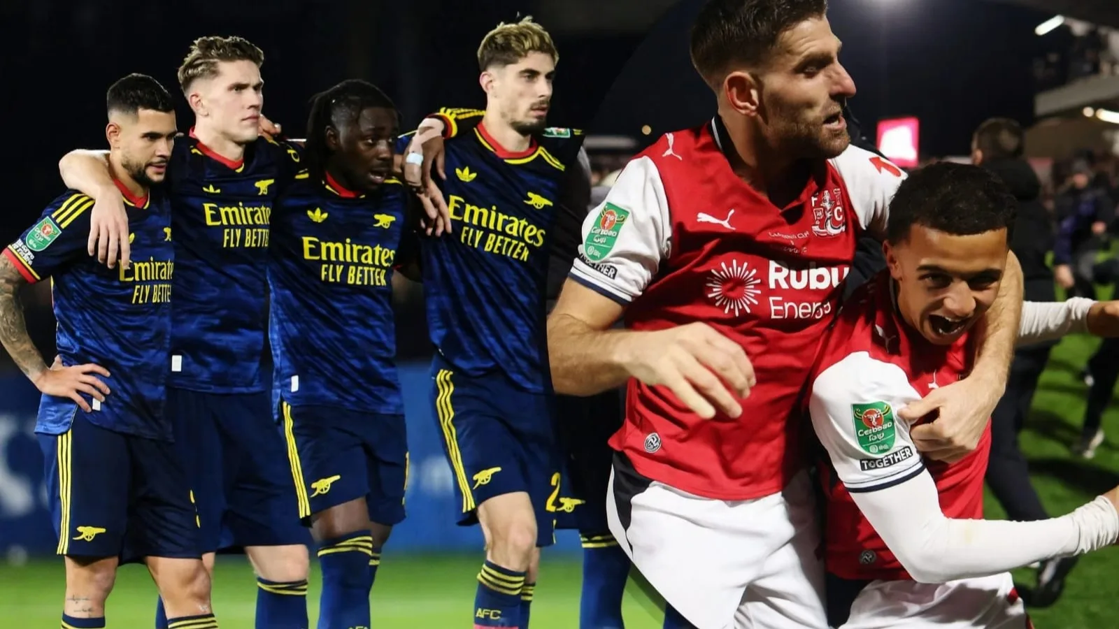 Arsenal sufre batacazo histórico ante Fleetwood y queda eliminado