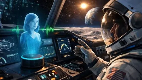 El futuro de la exploración espacial: IA como el copiloto definitivo de los astronautas
