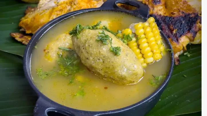 Cómo preparar chorotas rellenas de carne de cerdo para el sancocho
