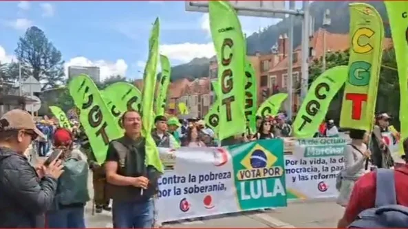 EN VIVO: Arrancan manifestaciones contra el Gobierno de Abelardo De La Espriella