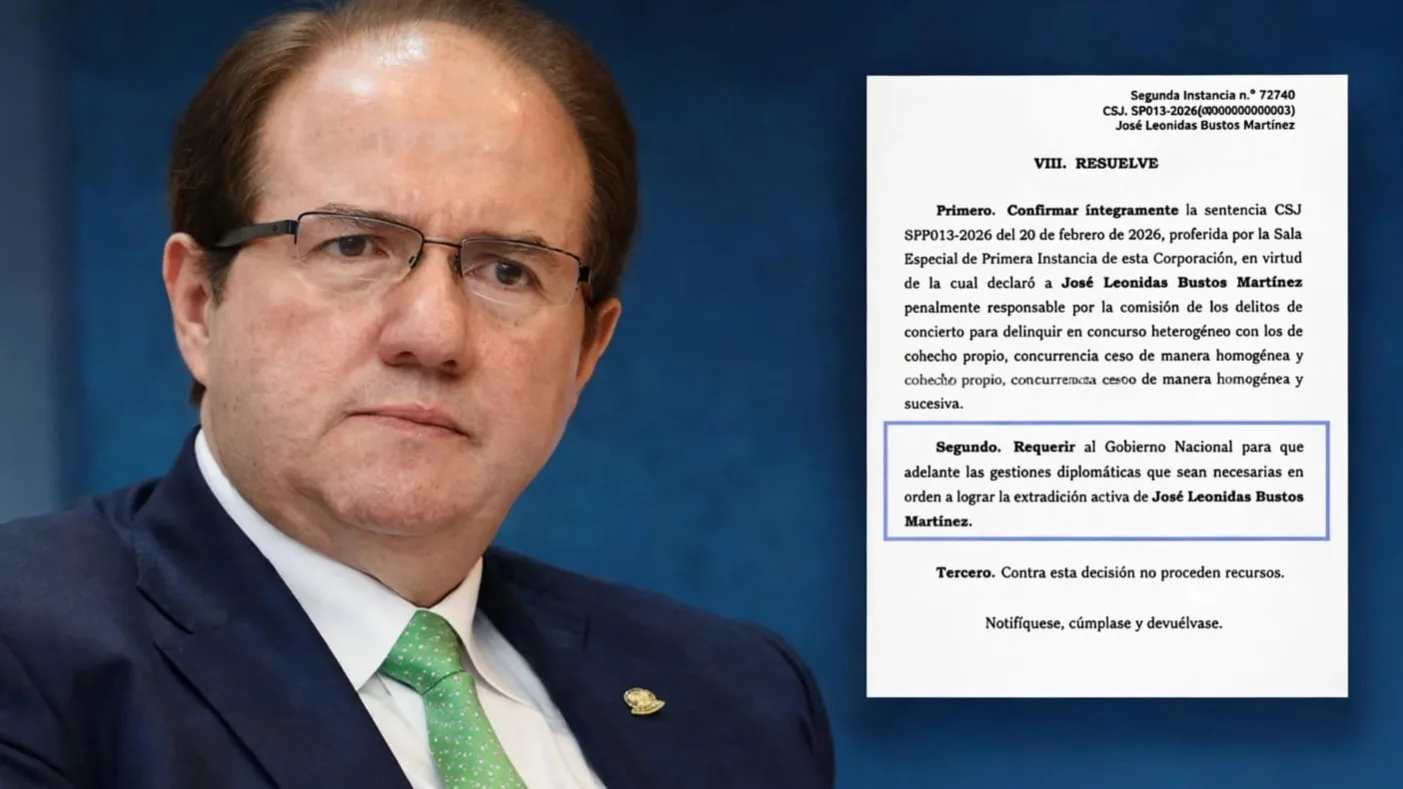 Corte pide a gobierno De la Espriella gestionar extradicion de Leonidas Bustos