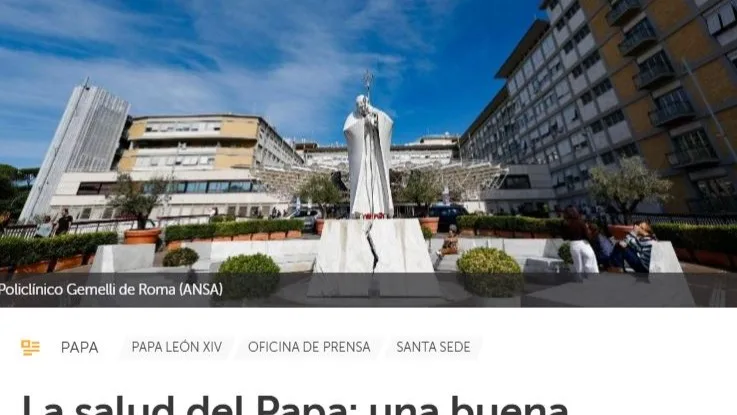 La salud del Papa: una buena recuperación del pulmón operado