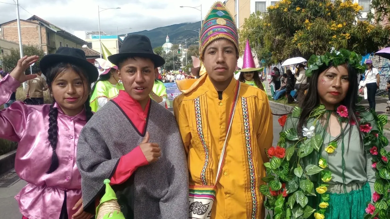 La alegría de la cultura estudiantil se desbordó en las calles de la ciudad de Pasto