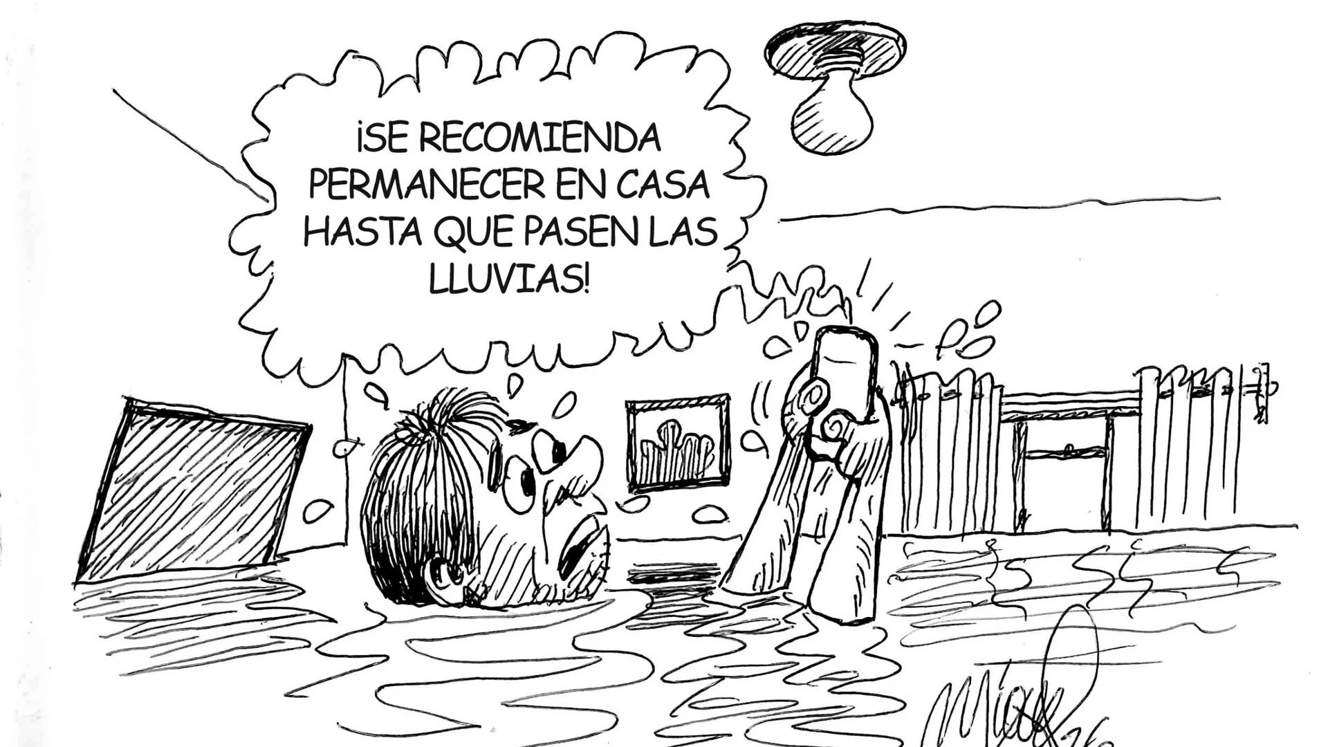 LLAMADO A LA PREVENCIÓN POR LAS LLUVIAS