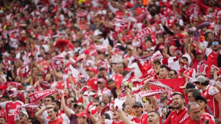Santa Fe agota boletería en horas para su duelo de Copa BetPlay en Mosquera.