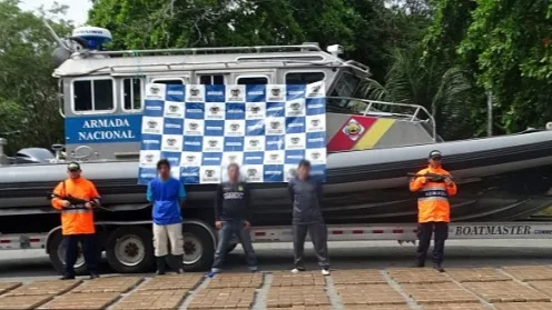 ¡GOLPE A ESTRUCTURA ARMADA EN RICAURTE, NARIÑO! CUATRO PRESUNTOS INTEGRANTES FUERON CAPTUR