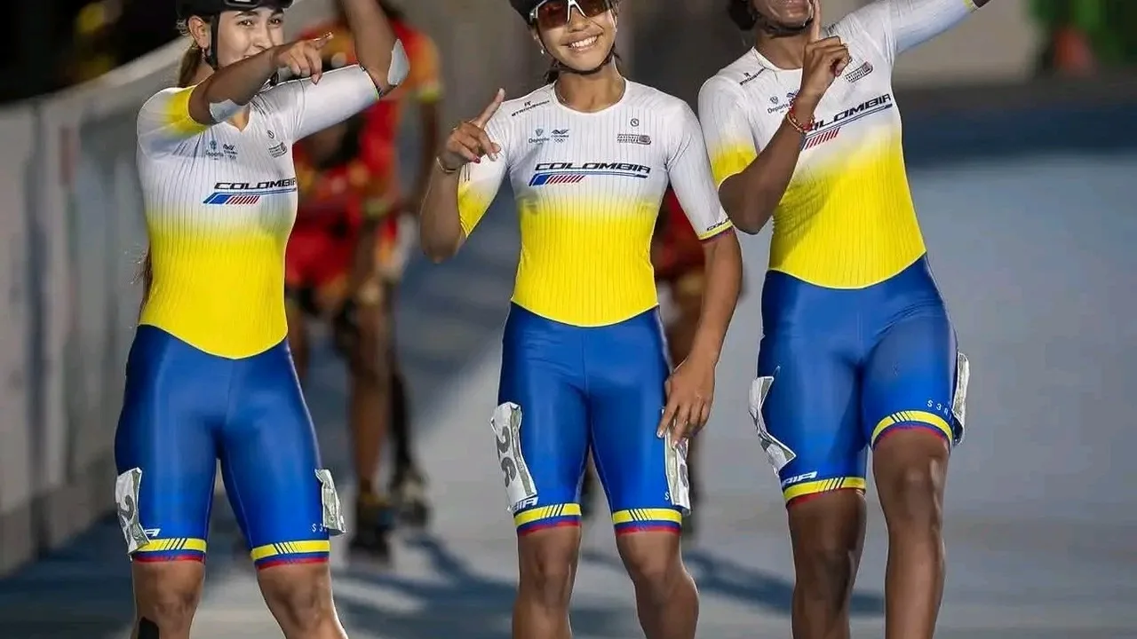 Colombia impuso carácter en el patinaje de velocidad: récords mundiales en Asunción.