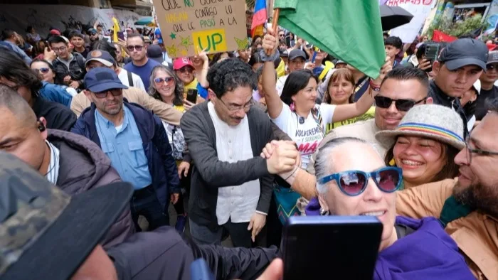 Iván Cepeda en marchas: "No vamos a permitir que pisoteen los derechos de la gente"