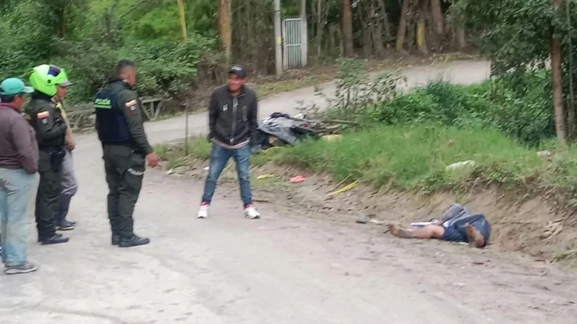 | ASESINAN A UN HOMBRE CON ARMA DE FUEGO EN LA VEREDA CHÁVEZ - Corregimiento de catambuco