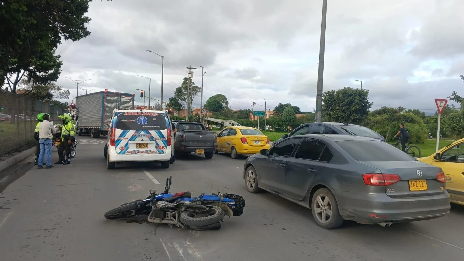 Tragedia en Usme: menor de edad murió en accidente de transito en la avenida Boyacá