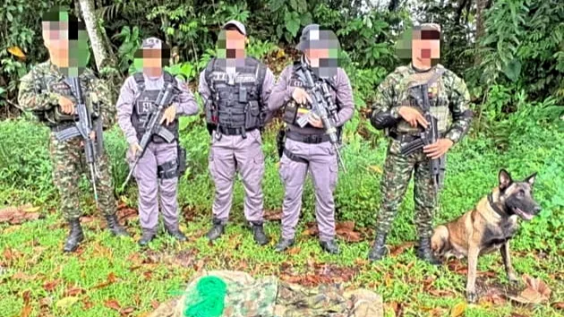 Depósito ilegal con explosivos y material de intendencia destruido por tropas del Ejército