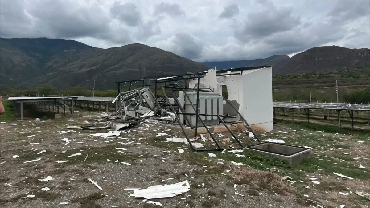 Ataque a granja solar en Taminango, Nariño
