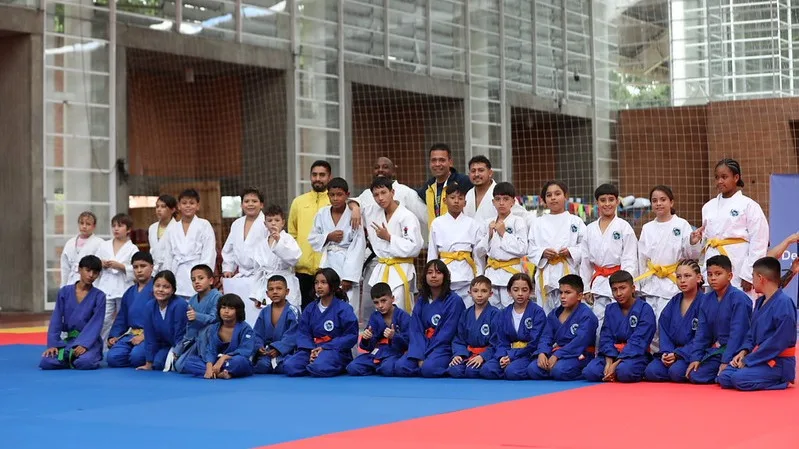 Jornada de combates y recreación cerró encuentro nacional de Escuela de Talentos de Judo