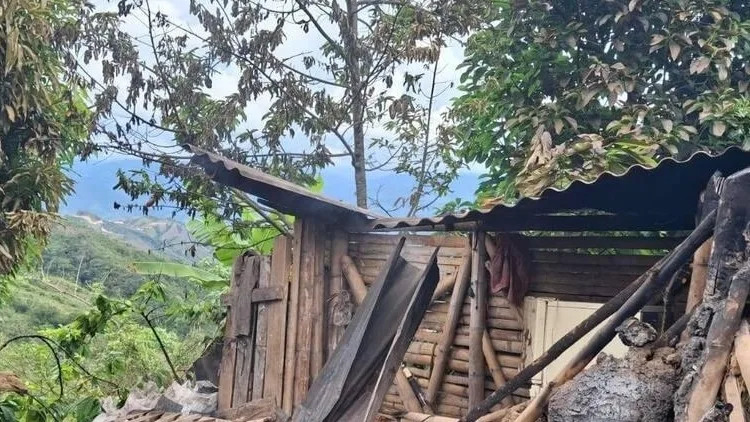 Incendio en zona rural de Pensilvania, Caldas, deja un hombre muerto