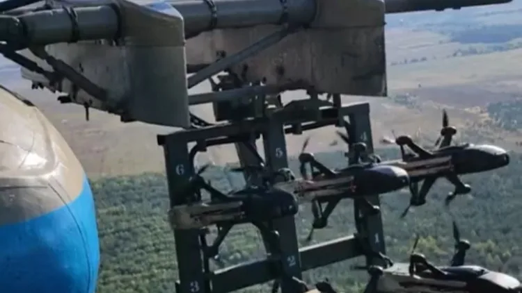 Fuerzas armadas despliegan drones de intercepción e helicópteros en la línea de frente