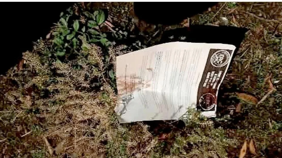 Alertan por hombres armados y panfleto en la vía entre Yacuanquer y Tangua, Nariño