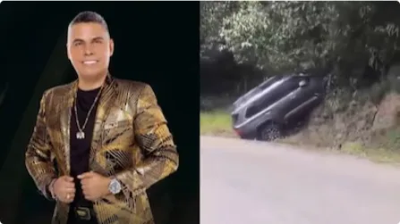 El Andariego sufrió un accidente de tránsito cuando viajaba a un concierto en Antioquia