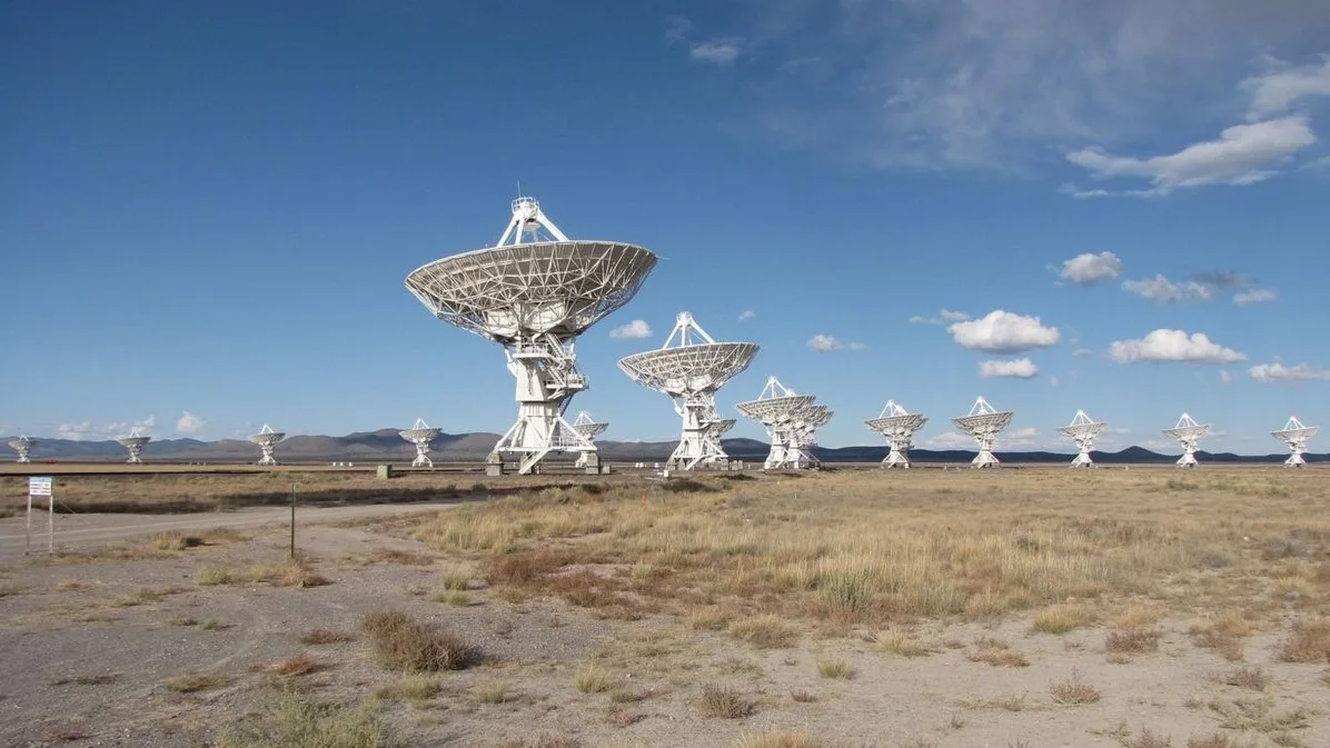 Observatorio VLA capta señales de ondas de radio provenientes de choque de galaxias