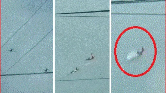 VIDEO Brutal choque de dos aviones militares en Filipinas: 4 pilotos muertos