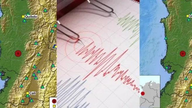 Sismo de magnitud 3,4 en Tadó, Chocó