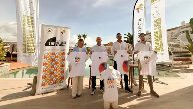 Menorca une música, deporte y gastronomía en un festival