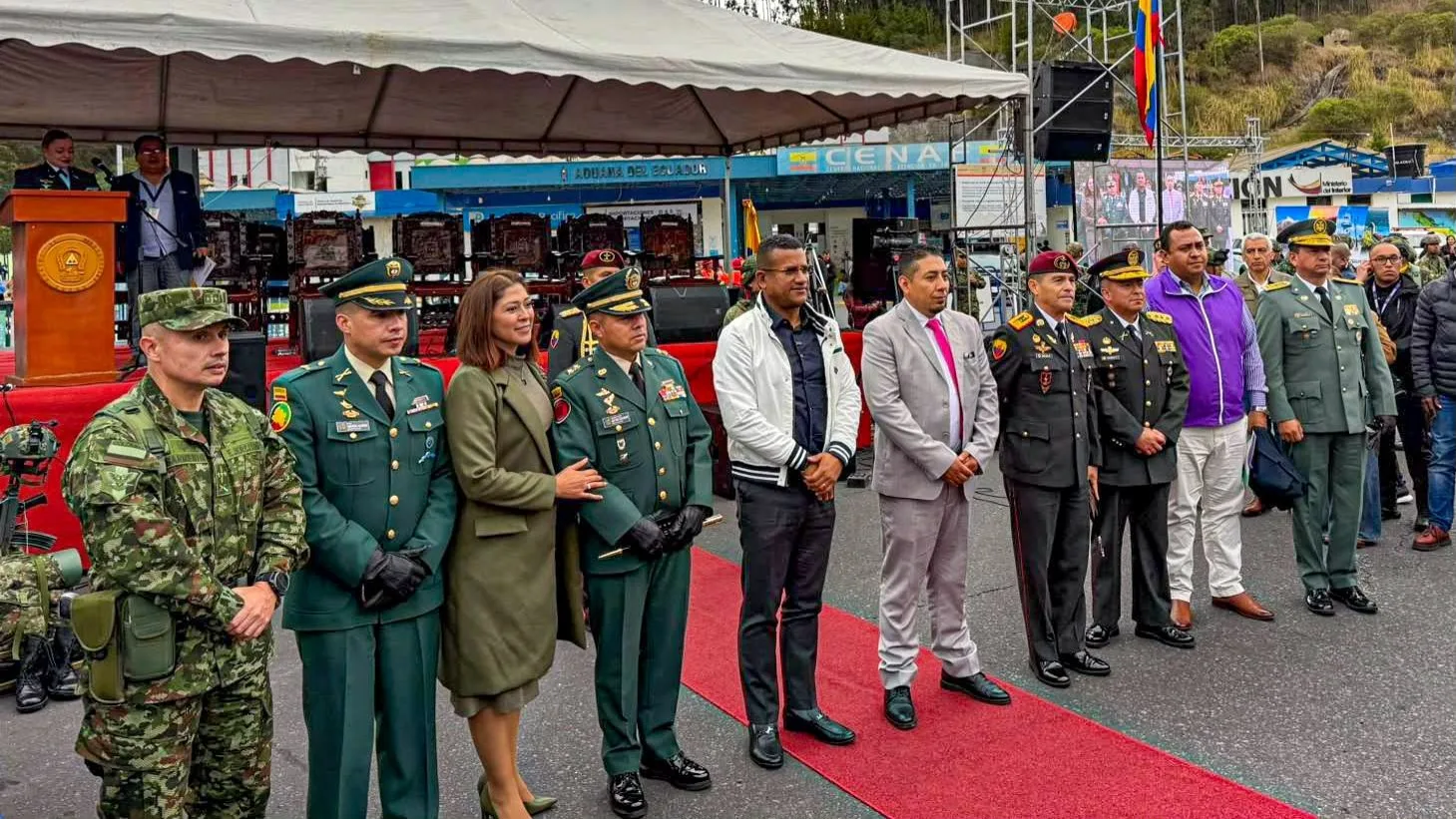 Jornada de Apoyo al Desarrollo Binacional une a Colombia y Ecuador en Rumichaca