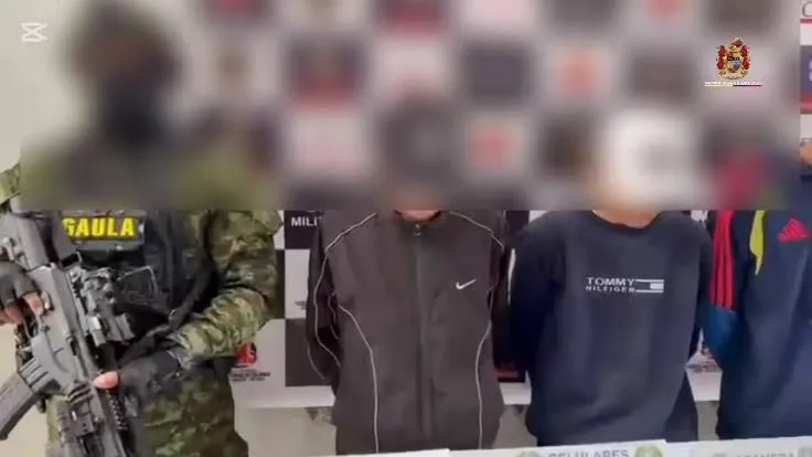 Cuatro capturados en Ipiales durante operativo contra presunta red criminal transnacional