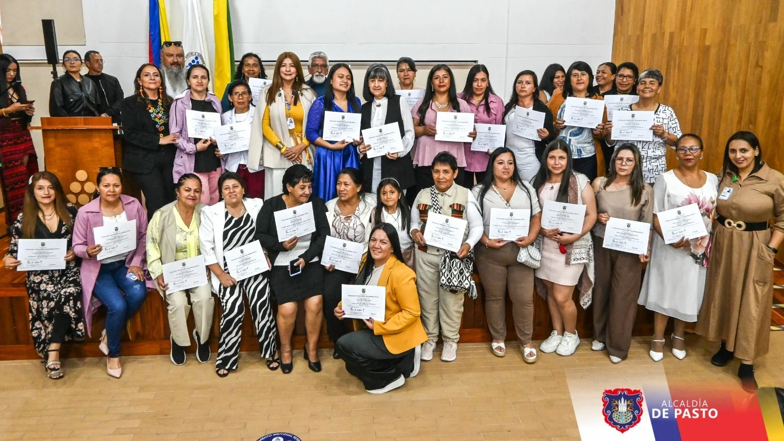 La Alcaldía de Pasto certificó a 80 personas en confección y elaboración de carrozas.