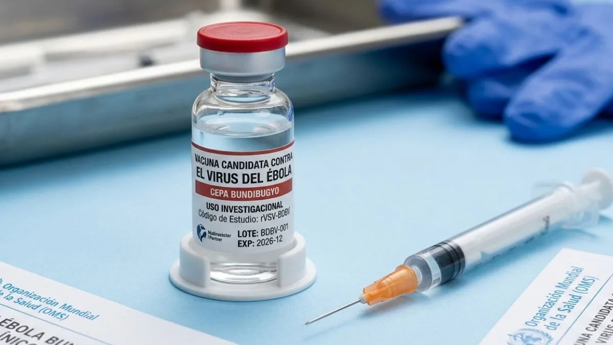 OMS inicia ensayo clínico de vacuna contra el Ébola en R. D. del Congo