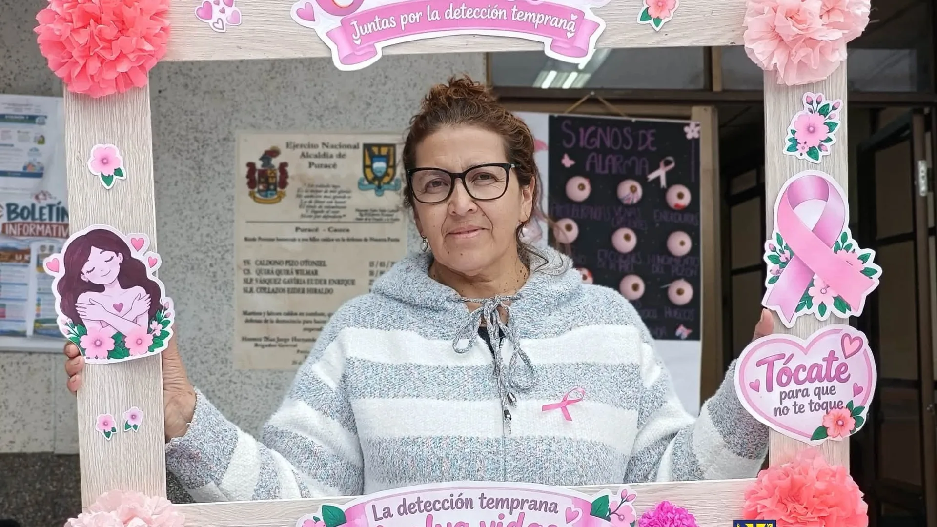 campaña de prevención del cáncer de mama