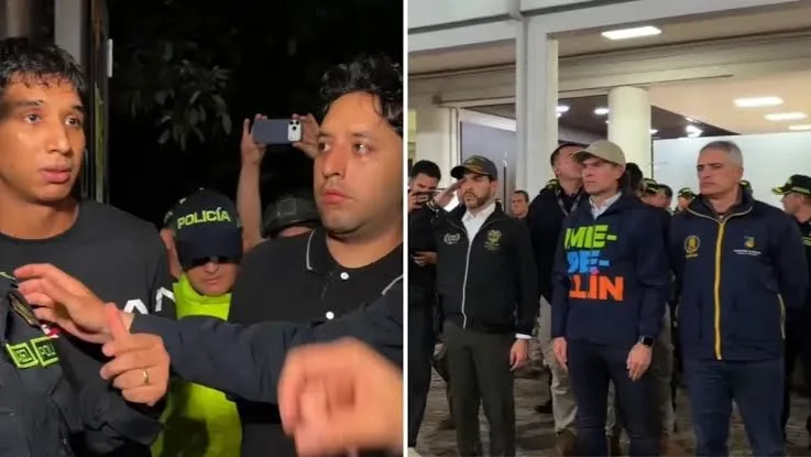 Captura del hijo de Iván René Valenciano genera reacciones en Medellín