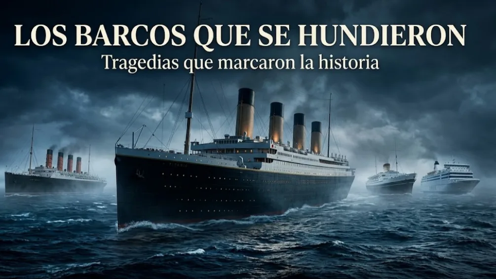 Titanic, Lusitania y otros barcos famosos que terminaron en tragedia: así se hundieron