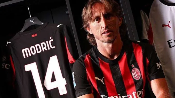 Luka Modric y Su encuentro con el inter de Milan