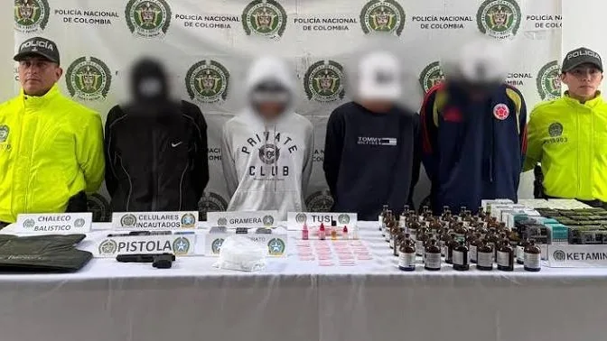 Cuatro personas fueron capturadas en Ipiales durante operativo contra presunta red de narc